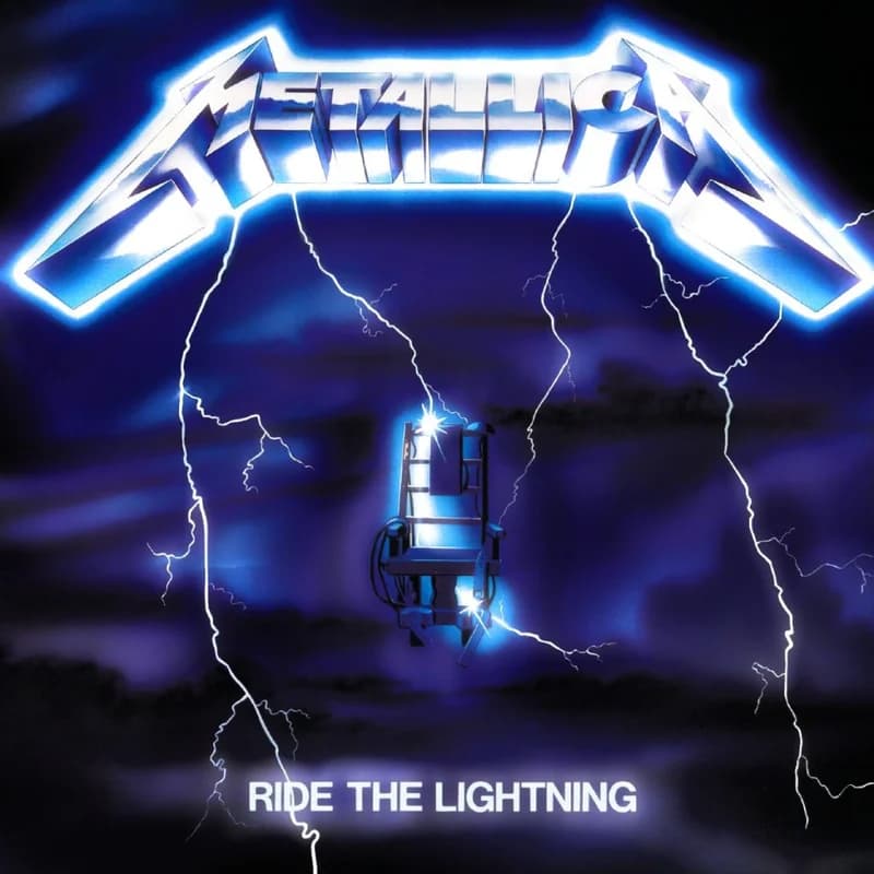 Ride the Lightning cover