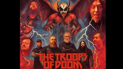 The Troops of Doom reúne a Testament y Destruction para versionar 'God of Thunder' de Kiss