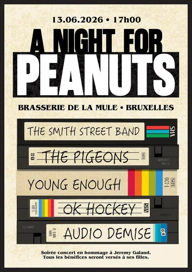 Audio Demise + Ok Hockey + The Smith Street Band + Young Enough