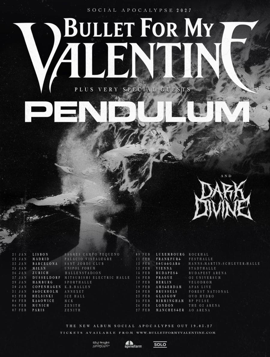 Bullet For My Valentine + Dark Divine @ Sant Jordi Club