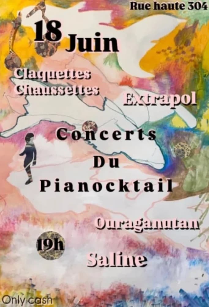 Claquette Chaussette + Extrapol + Ouraganutan + Saline