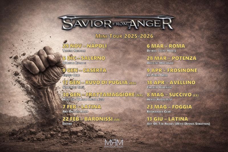 Dennis Stratton + Savior From Anger
