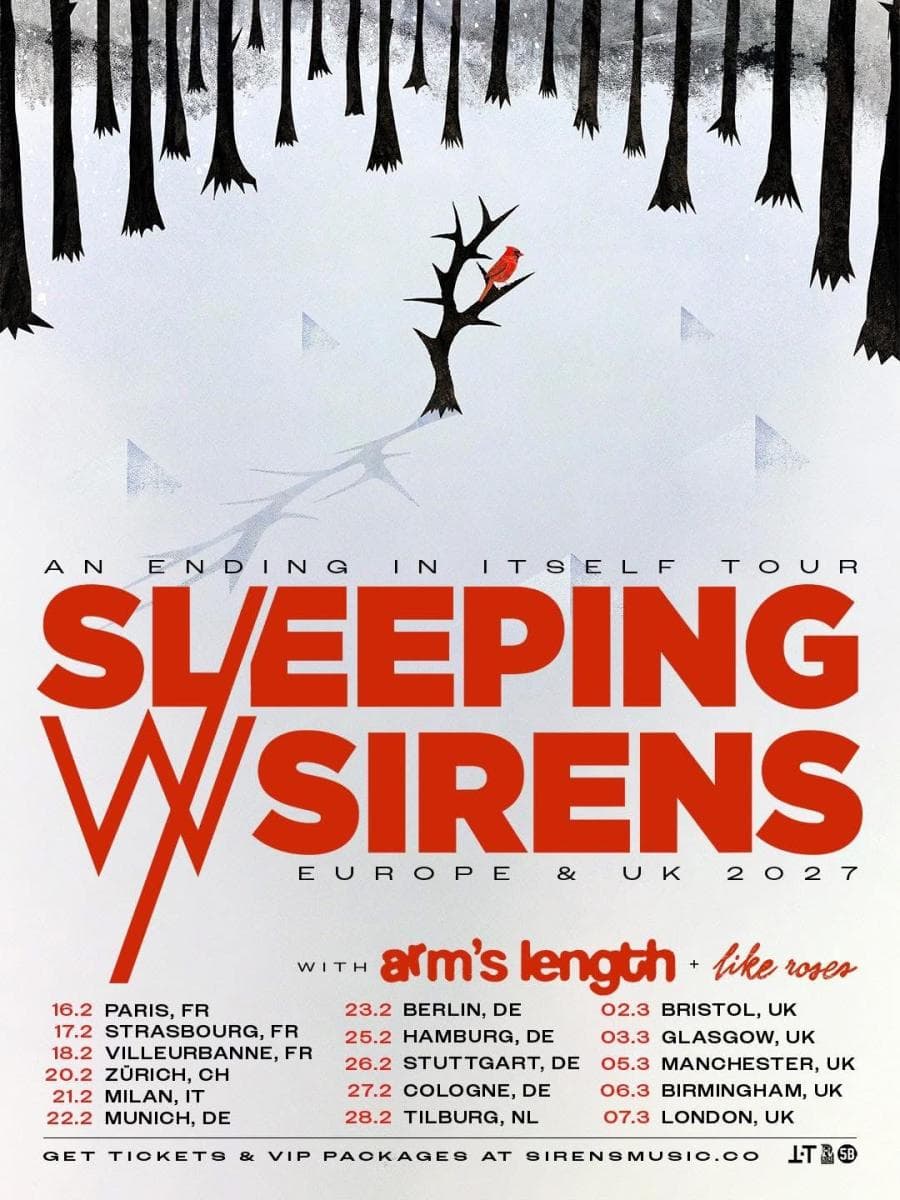 Sleeping With Sirens + Arm's Length + Like Roses