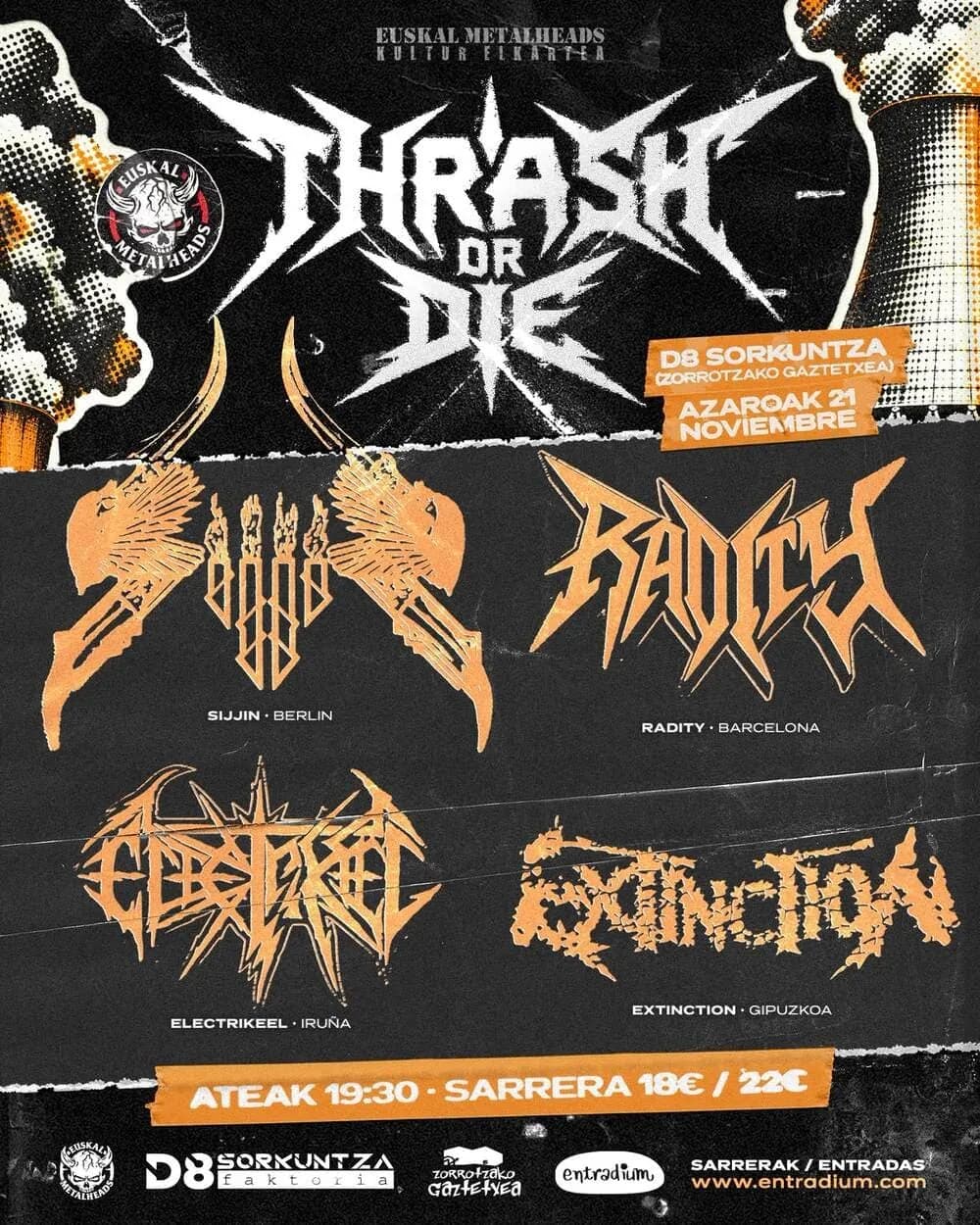 Sijjin · Radity · Electrikeel · Extinction
