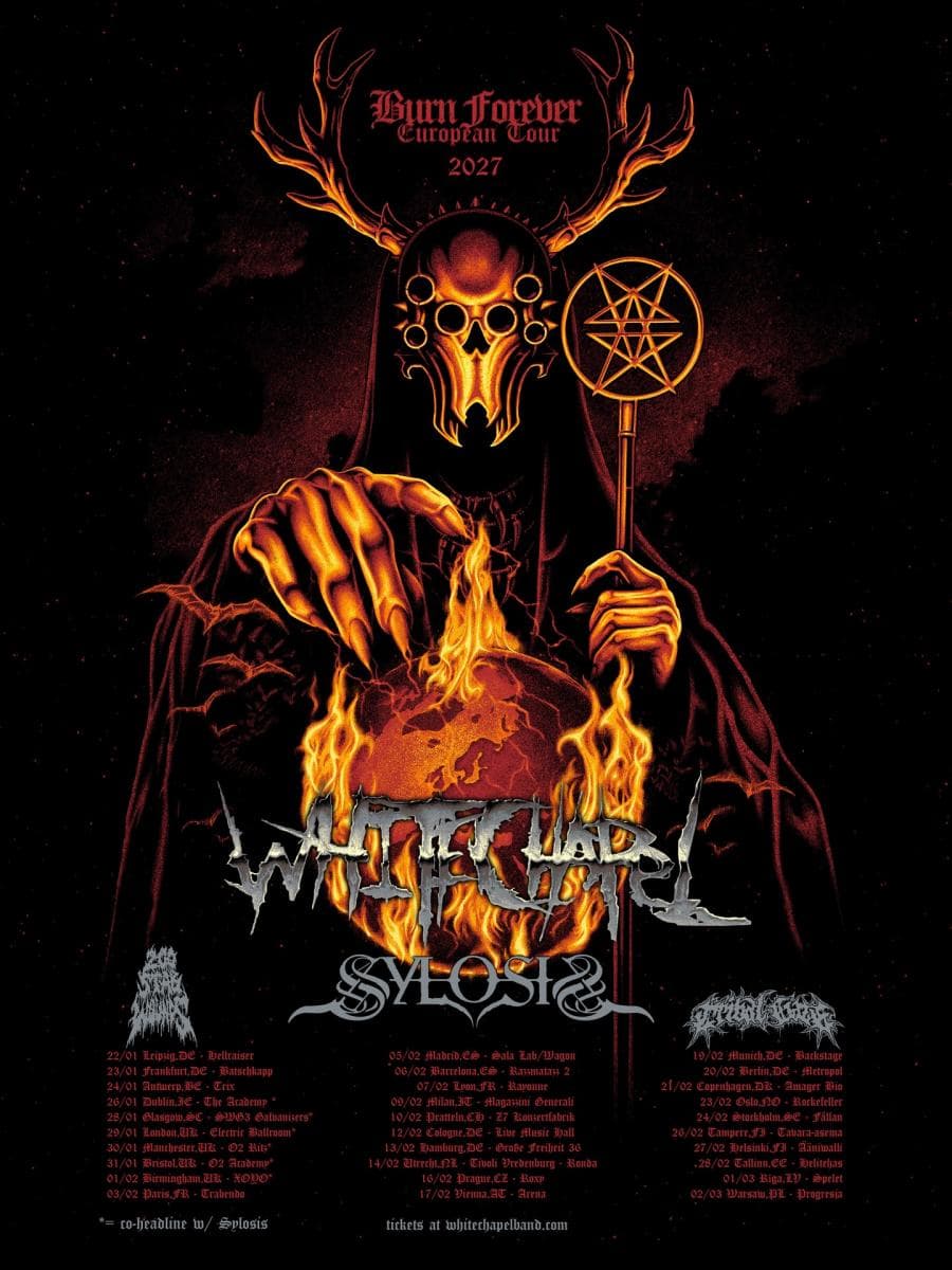 Whitechapel + 200 Stab Wounds + Sylosis + Tribal Gaze