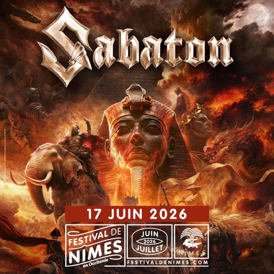 Sabaton @ Arènes de Nîmes