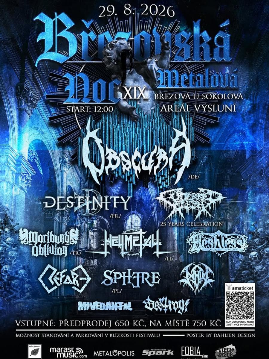 Obscura + Cutterred Flesh + Destinity + Destroy! + Fleshless @ Areál Výsluní