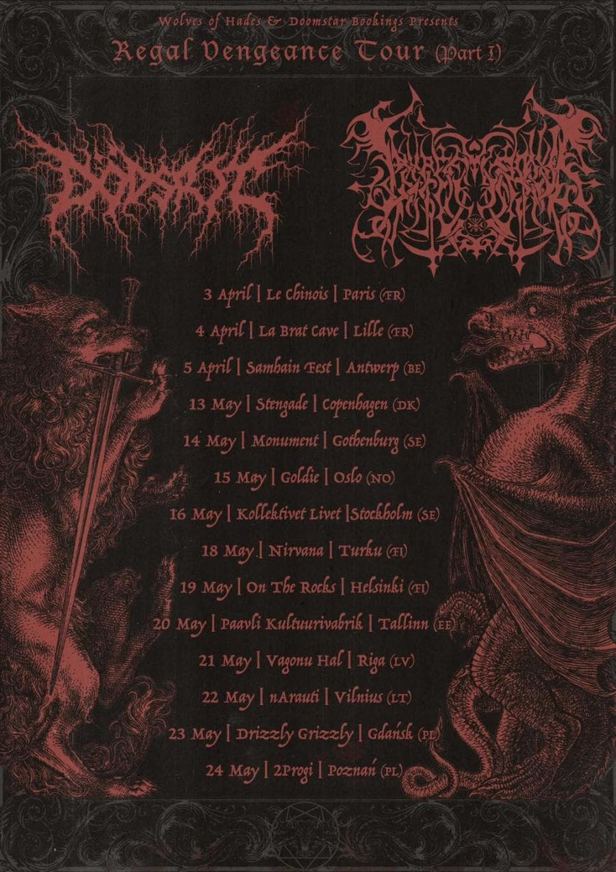 Dödsrit + Lamp Of Murmuur @ Goldie