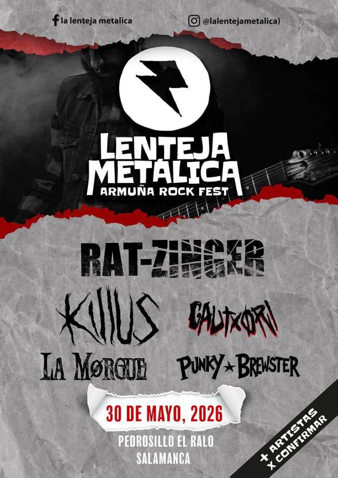 Rat-Zinger + Gautxori + Killus + La Morgue + Punky Brewster @ Pedrosillo el Ralo