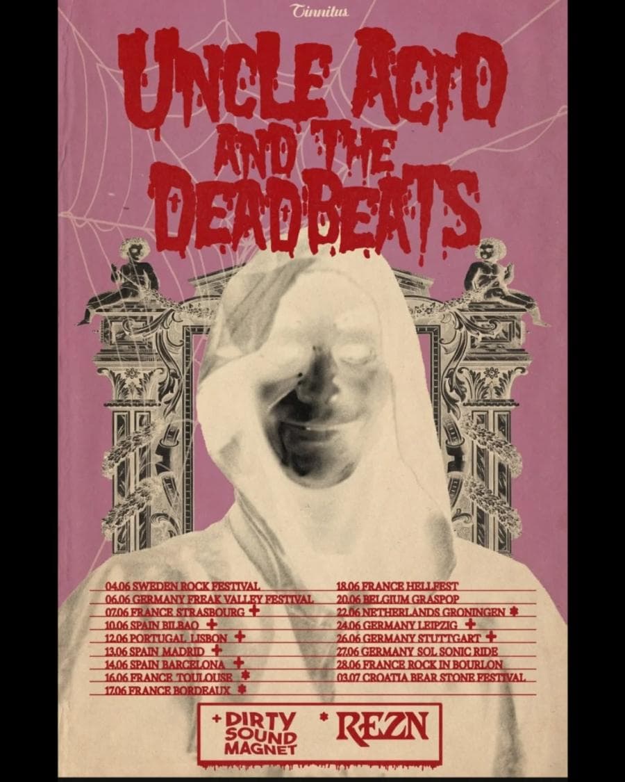 Uncle Acid & The Deadbeats + Dirty Sound Magnet @ Kafe Antzokia