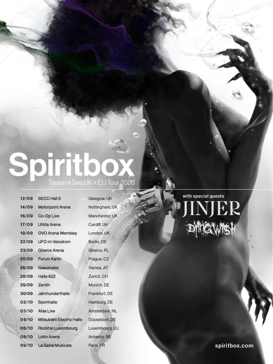 Spiritbox + Dying Wish + Jinjer @ Forum Karlin