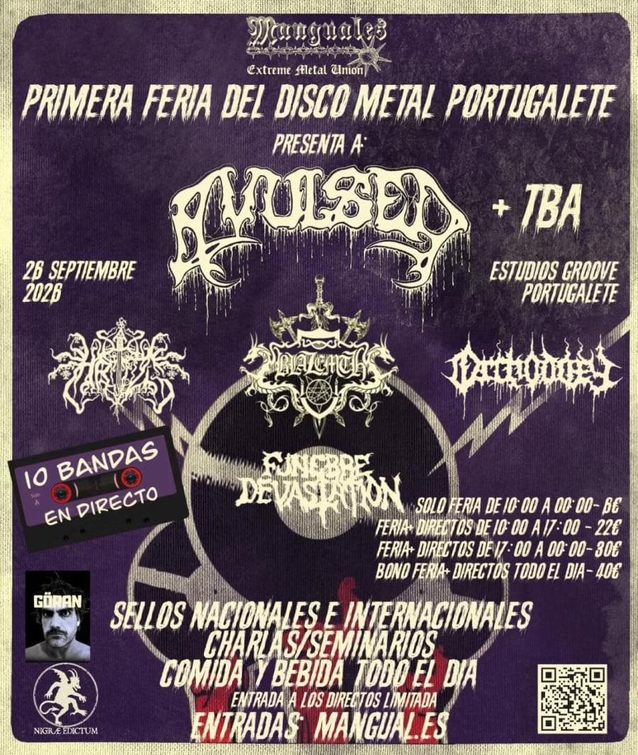 Avulsed + Blazemth + Funebre Devastation + Hrizg + Orthodoxy @ Sala Groove