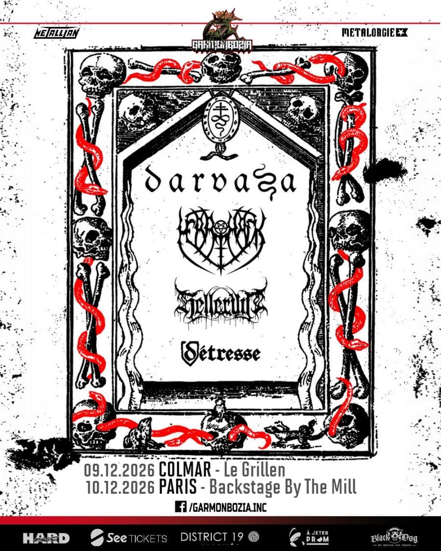 Darvaza + Détresse + Helleruin + Merrimack @ Backstage By The Mill