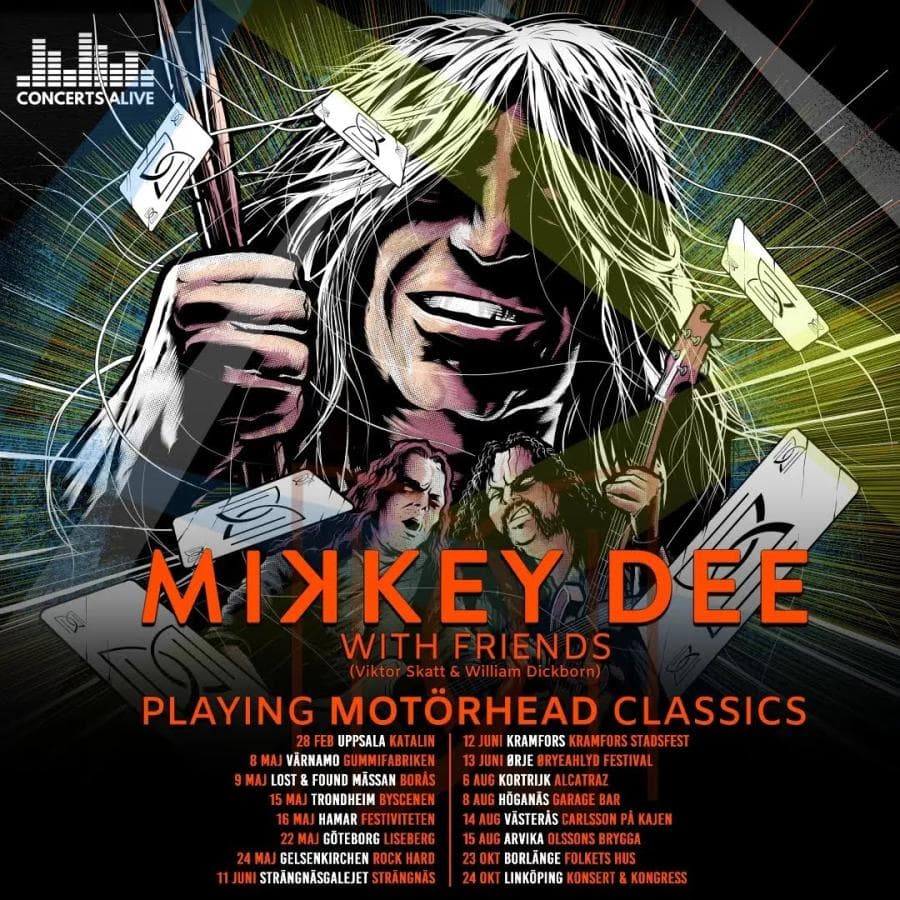 Mikkey Dee with Friends @ BYSCENEN