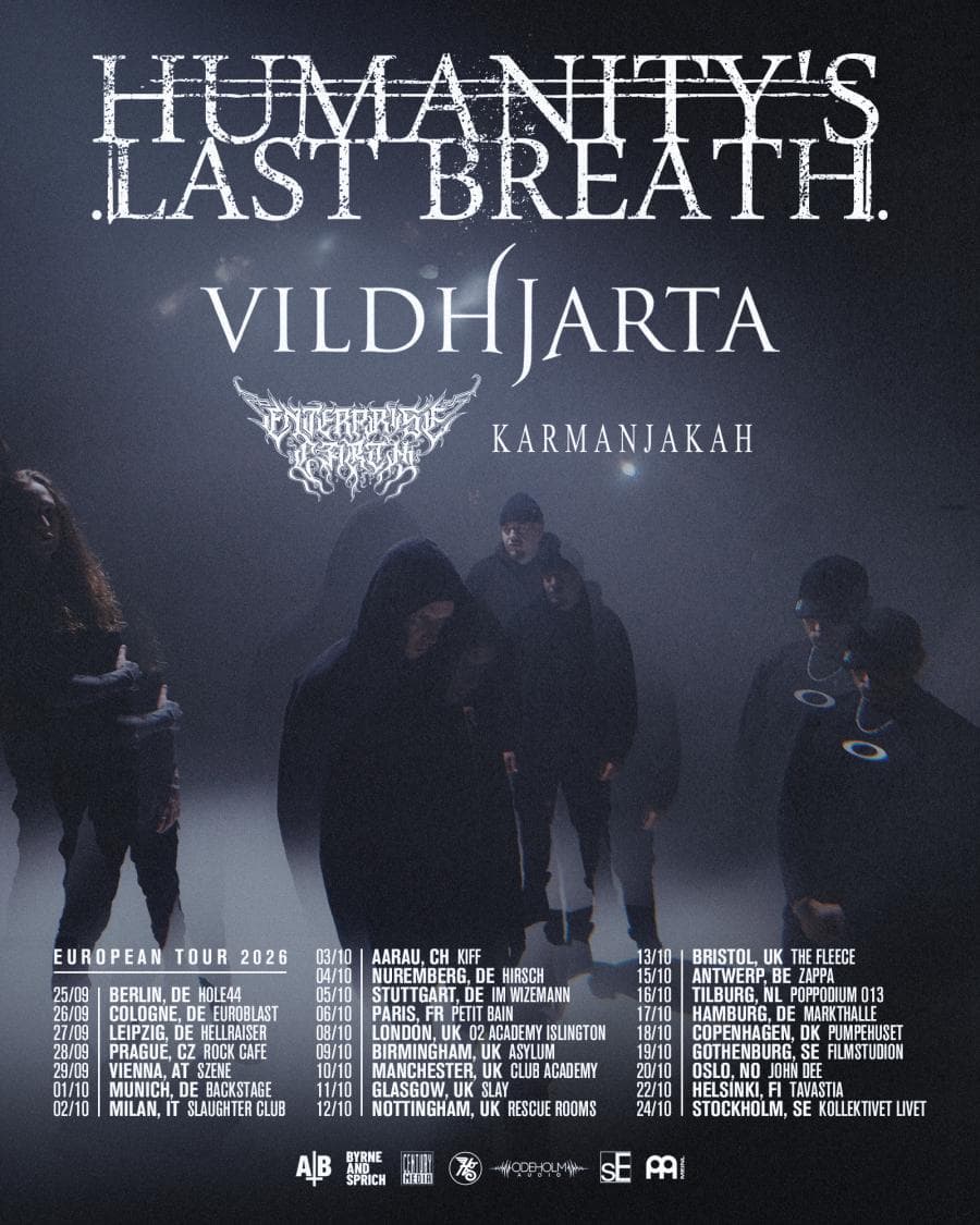 Humanity's Last Breath + Enterprise Earth + Karmanjakah + Vildhjarta @ Tavastia