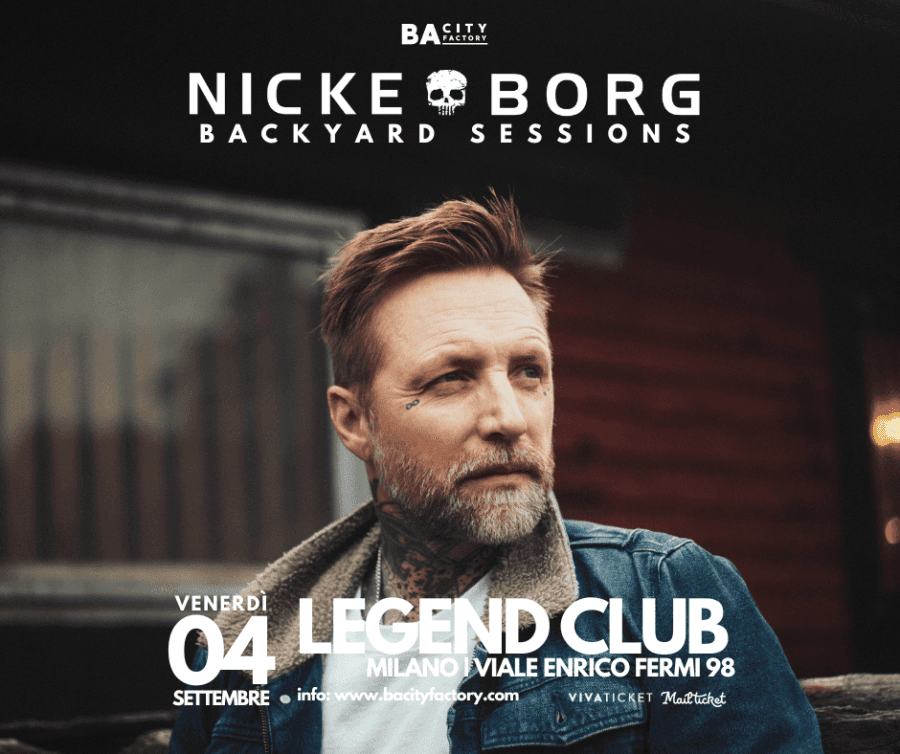 Nicke Borg @ Legend Club