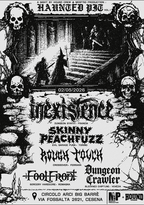 Inexistence + Fool Front + Rough Touch + Skinny Peachfuzz + Dungeon Crawler @ Big Barrè The House Of Music