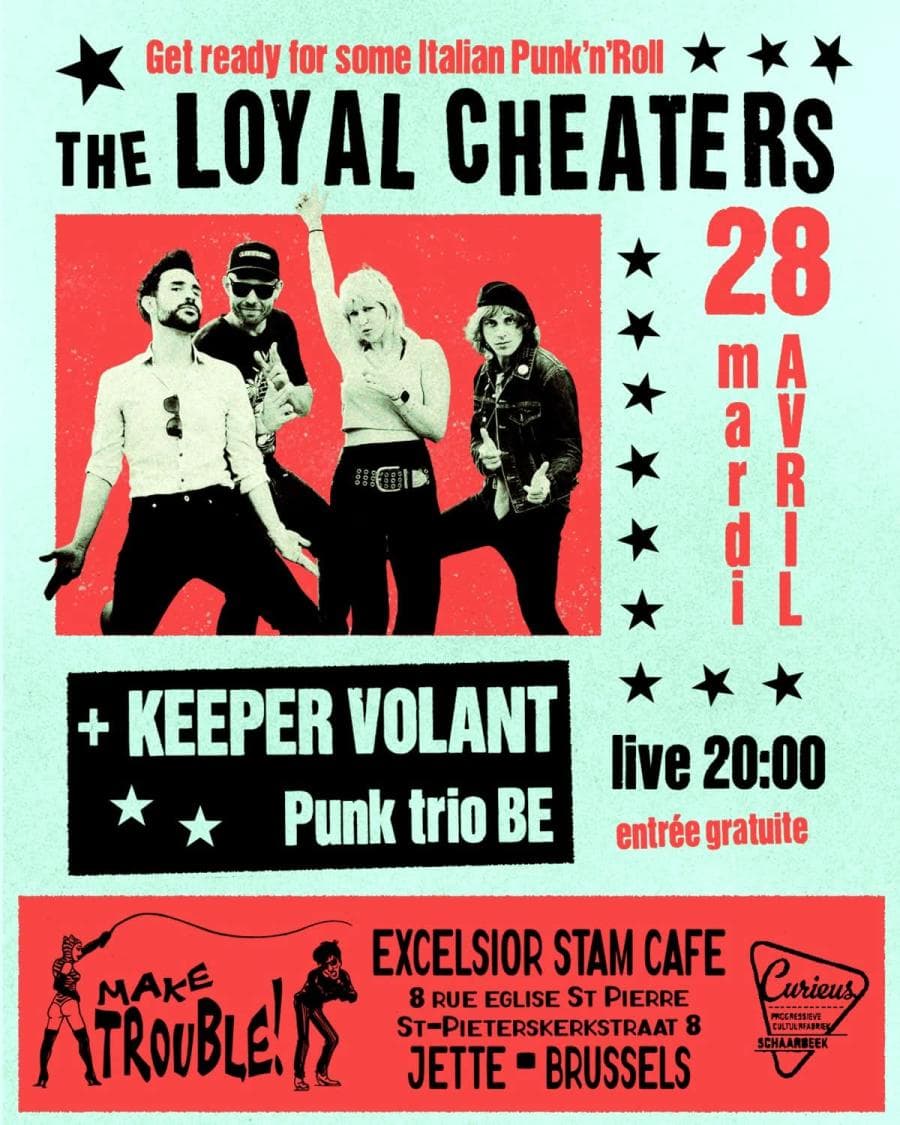Keeper Volant + The Loyal Cheaters @ Excelsior Stam Cafe