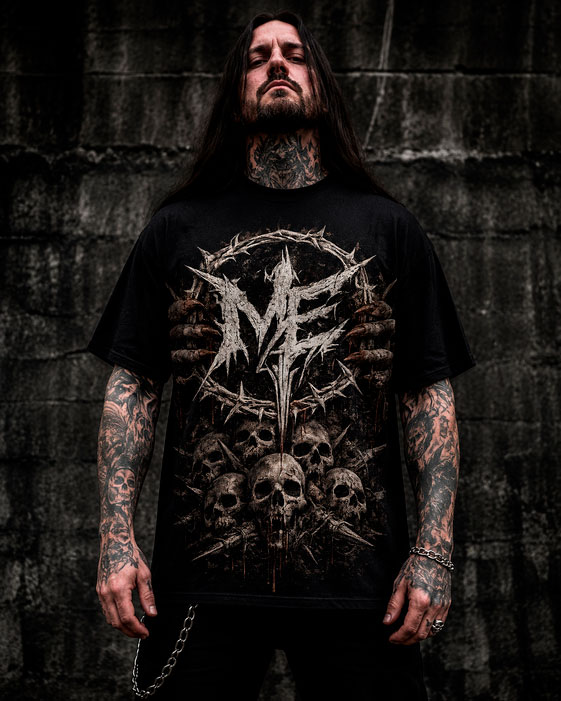 Camiseta Metal Extremo modelo hombre